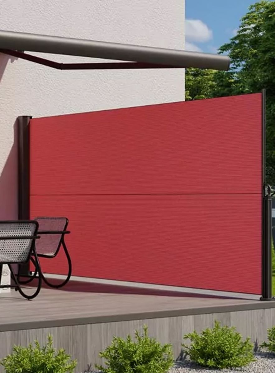 Levegg - Sidemarkise - Høyde 180 cm - Velg mellom 150 dukfarger