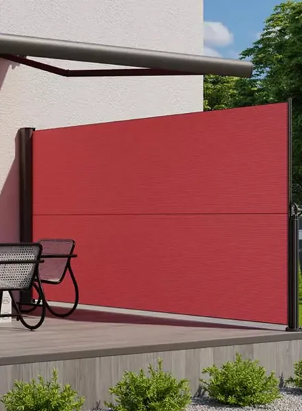 Hovedbilde Levegg - Sidemarkise - Høyde 180 cm - Velg mellom 150 dukfarger