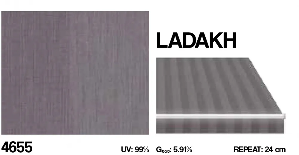 Kassettmarkise m ledlys, Bredde 475-530 cm x 210 cm utfall